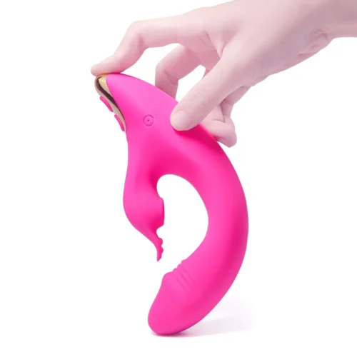 Premium Luxury Suction Rabbit Purple Flexible Vibrator Adult Luxury