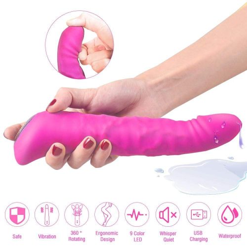 Magic Motion 360°Soft Dildo Vibrator (Pink) Adult Luxury