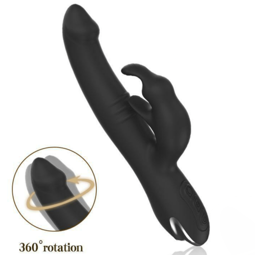 360°Seventh Heaven Rotation Rabbit Vibrator For Women Adult Luxury