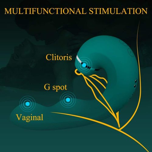  3 in 1 clitoral sucking vibrator Adult Luxury