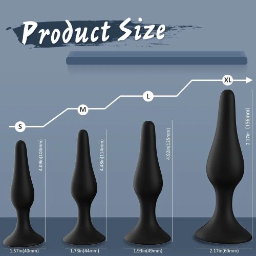 Aleverous Premium Unisex Anal Set Sizes Adult Luxury