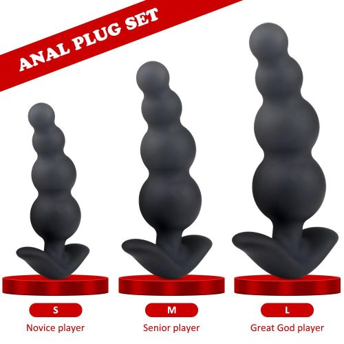 Alexia Unisex Anal Butt Plug Set Adult Luxury