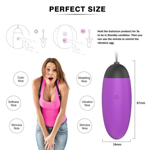 Aphrodisiac Couples Vibrator with Remote Control (Purple) Adult Luxury