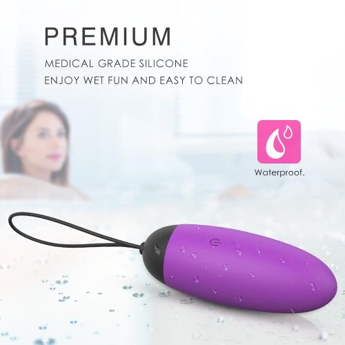 Aphrodisiac Couples Vibrator with Remote Control (Purple) Adult Luxury