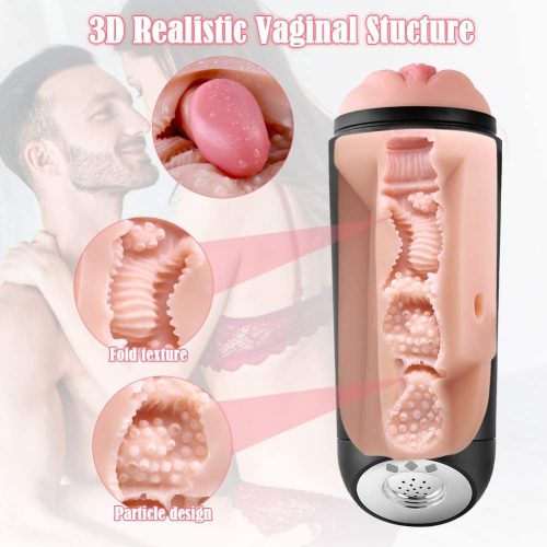 Automatic Vacuum, Vibrating & Voice Masturbator For Men Adult Luxury