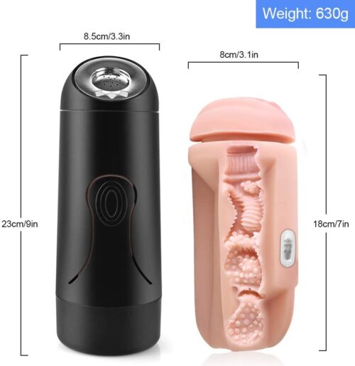 Automatic Vacuum, Vibrating & Voice Masturbator For Men Adult Luxury