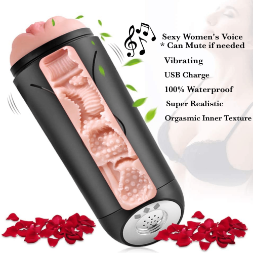 Automatic Vacuum, Vibrating & Voice Masturbator For Men Adult Luxury