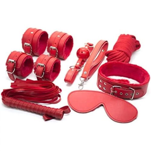 Beginners Bondage Set (Red) Full Set Adult Luxury