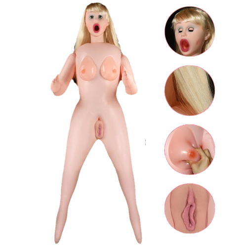 Blow Up Blond Sex Doll Adult Luxury