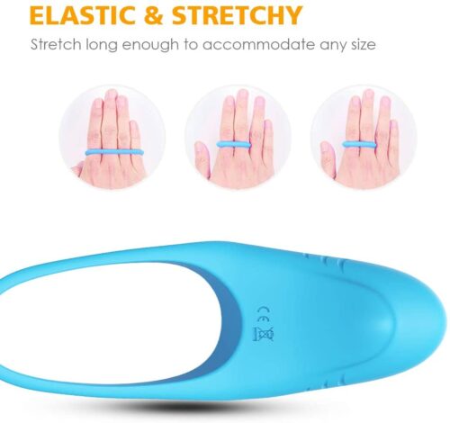 Wanderlust Cock ring Sex Toy For Couples (Blue) Adult Luxury