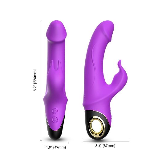 Enchanting® The Super Quiet Rotating Rabbit Vibrator Adult Luxury