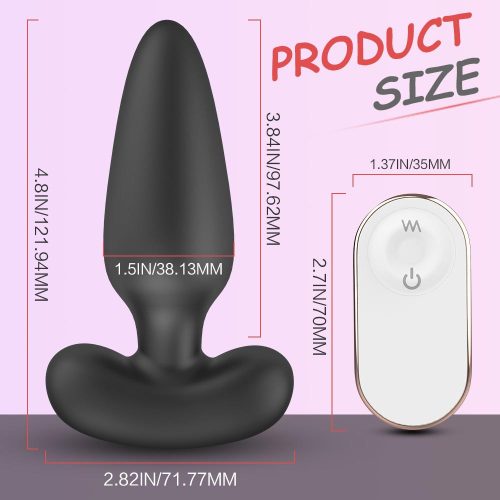 Europa Anal Vibrator With Remote Adult Luxury