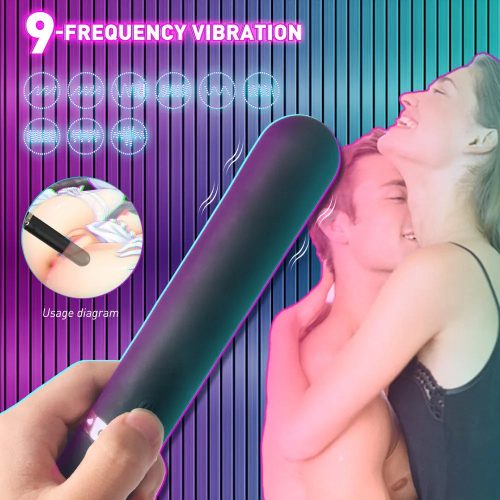 2 in 1 Exotic Vibrator Whip 9 Vibration Modes Adult Luxury