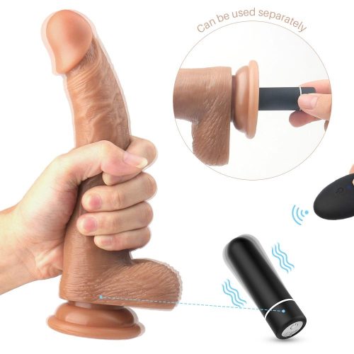 Exotica Vibrating Remote Control Dildo (20cm x3.8cm) Adult Luxury