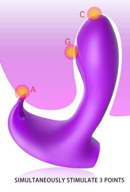 3 in 1 Serendipity Bio-Air Vibrator Sucking Vibrator Adult Luxury