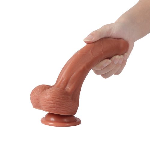 Lifelike Lover Realistic Premium Silicone Dildo(21.5cm x 3.9 cm) Adult Luxury