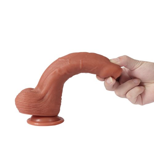 Lifelike Lover Realistic Premium Silicone Dildo(21.5cm x 3.9 cm) Adult Luxury