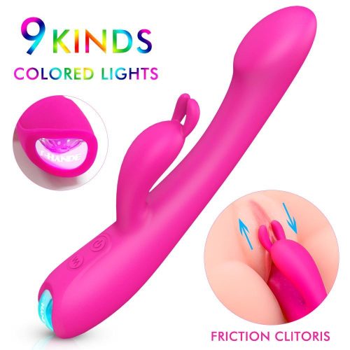 LED Luxury Rabbit Vibrator (Pink) Adult Luxury