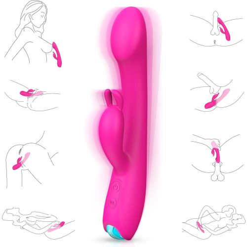 LED Luxury Rabbit Vibrator (Pink) Adult Luxury