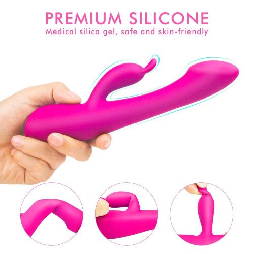 LED Luxury Rabbit Vibrator (Pink) Adult Luxury