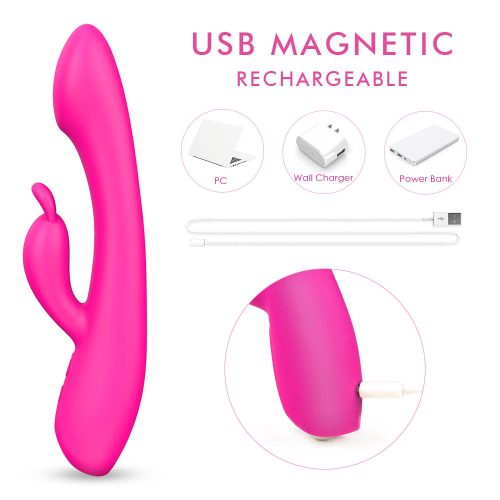 LED Luxury Rabbit Vibrator (Pink) Adult Luxury