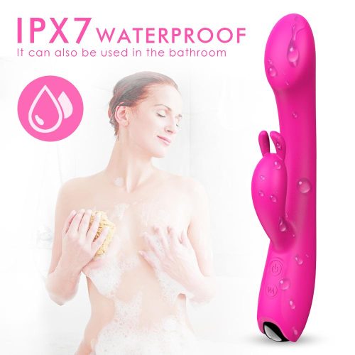 LED Luxury Rabbit Vibrator (Pink) Adult Luxury