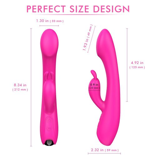 LED Luxury Rabbit Vibrator (Pink) Adult Luxury