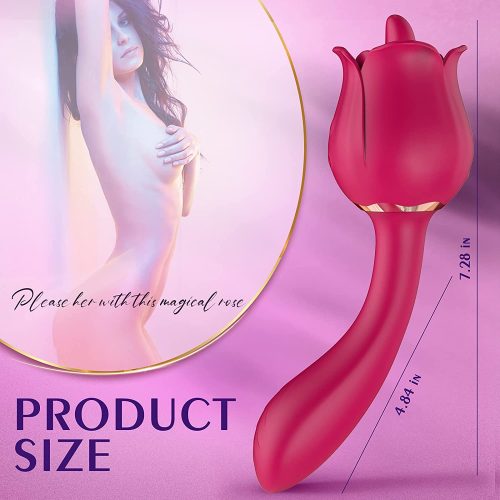 La Rose Pro 3 Licking and Sucking Vibrator Adult Luxury