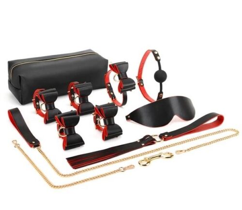 Leather Premium Bondage Set (12 Peace) Adult Luxury