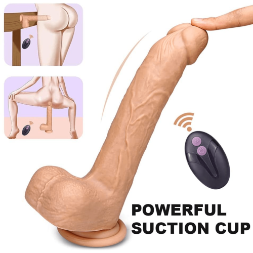 Luxury-Lover Vibrating Rotating Thrusting Dildo Adult Luxury