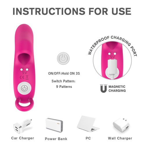 Magic Finger with Remote Control Finger Vibrator Adult Luxury