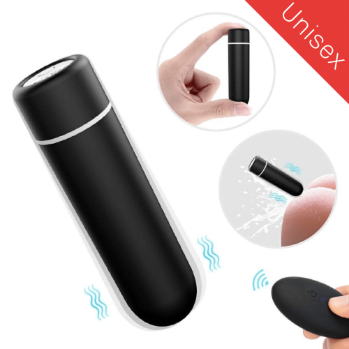 Magic Unisex Bullet Remote-Control Vibrador (Preto) Adulto Luxo África do Sul