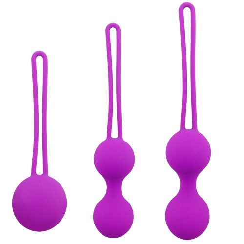 Medical Kegel Ball Kit (Purple) Adult Luxury