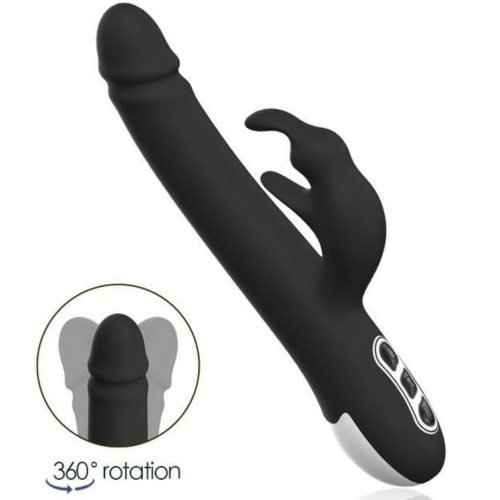 Miraculous 360° Rotating Rabbit Vibrator Adult Luxury