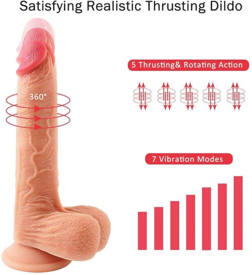 Mr.Dream Thrusting Dildo Vibrator Adult Luxury