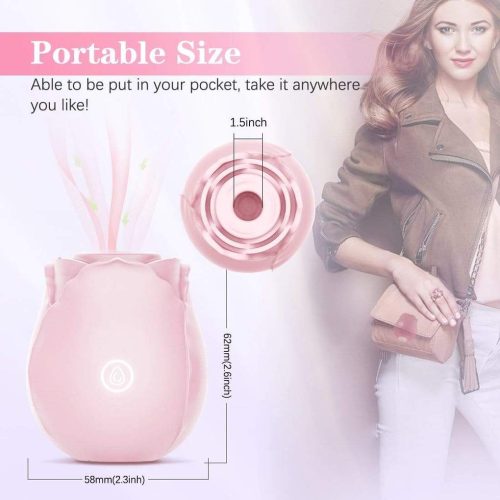 Omnyski Rose Air Pleasure Vibrator Adult Luxury