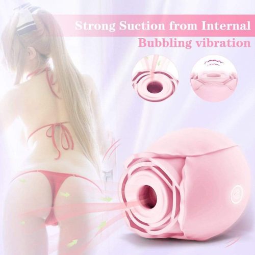 Omnyski Rose Air Pleasure Vibrator Adult Luxury