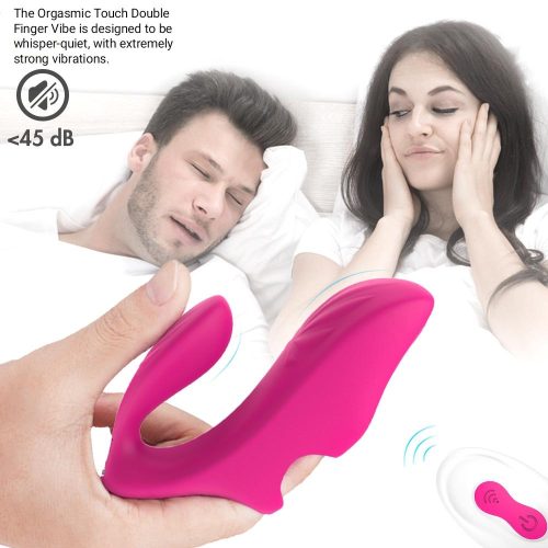 Orgasmic Touch® Remote Control Finger Vibe Vibrator Adult Luxury