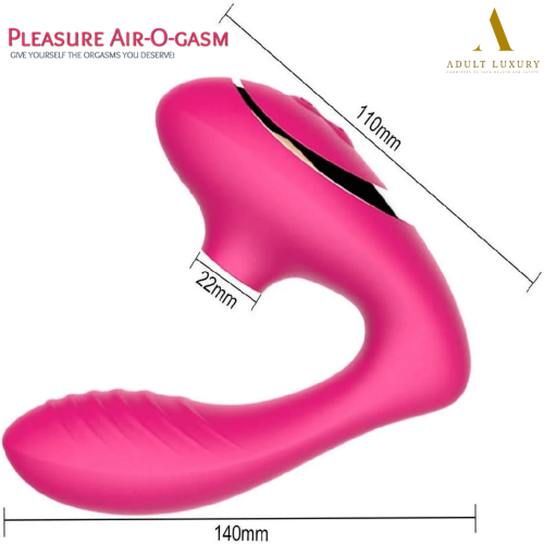 Pleasure Air-O-gasm Sucking Pulsing Vibrator Sex Toy For women Adult Luxury