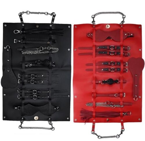 Premium Leather Bondage Set Adult Luxury