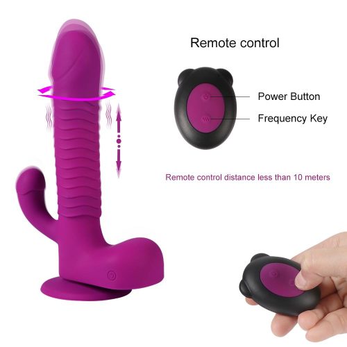 Premium RotatingThrusting Vibrating  Dildo Adult Luxury