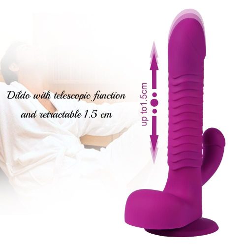 Premium RotatingThrusting Vibrating  Dildo Adult Luxury