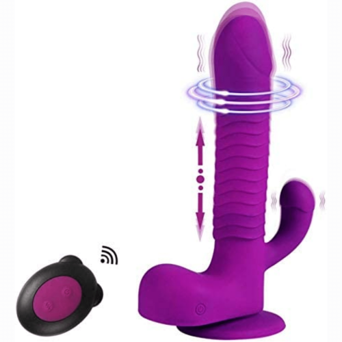 Premium RotatingThrusting Vibrating  Dildo Adult Luxury