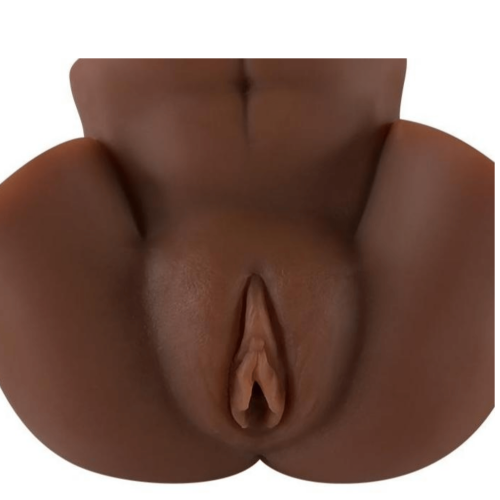 Real Feel Silicone Sex Doll ( Brown) Adult Luxury