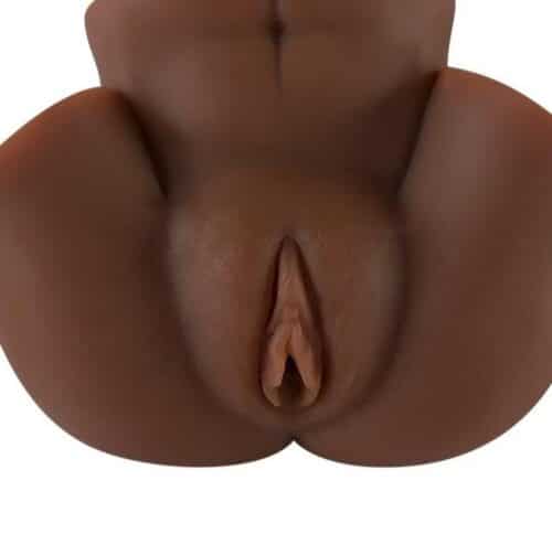 Real Feel Silicone Sex Doll ( Brown) Adult Luxury