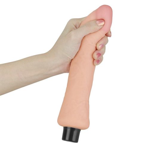 Real Feel Vibrating Dildo (22.8cmx 3.8cm) Adult Luxury