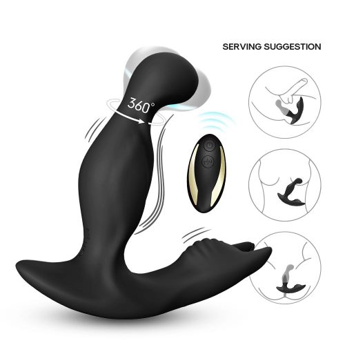 Remote Control Silent Prostate Massager Adult Luxury