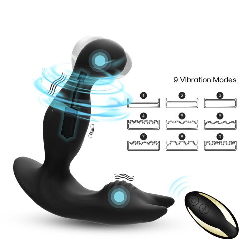 Remote Control Silent Prostate Massager Adult Luxury