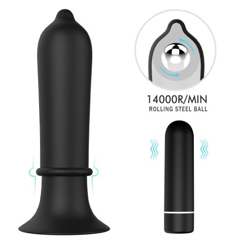 Rocket Bullet Vibrating Butt Plug Adult Luxury