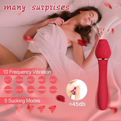 Rose pulsing Vibrating Sex Toy Adult Luxury